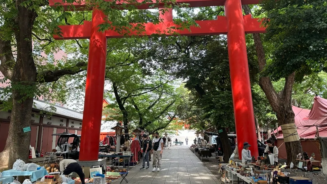 Hanazono Shrine Antique Market